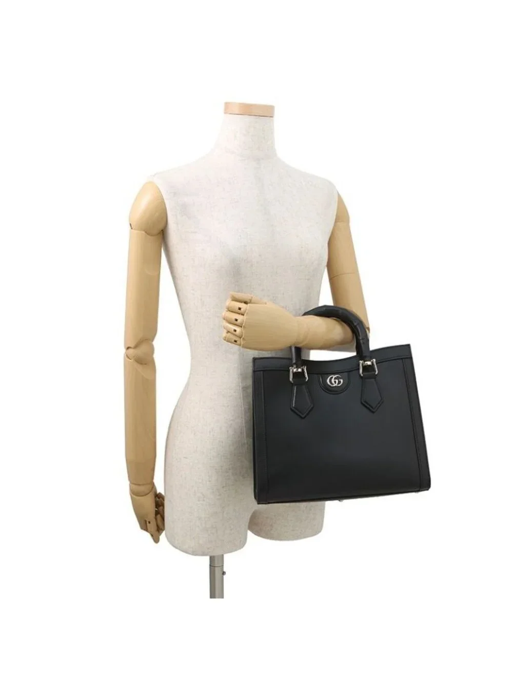 Gucci Handbag Diana Tote Bamboo Leather 2-Way - Picture 4 of 10